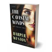 3D view of Tan #24047 - Premade Mystery & Thriller & Suspense Book Cover