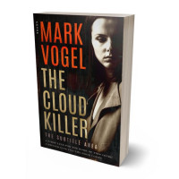 3D view of Premade Mystery & Thriller & Suspense Book Cover - Antique Brass