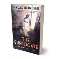 3D view of Premade Horror Book Cover - Dust Storm