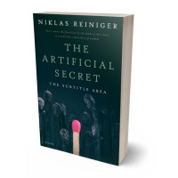 3D view of Premade Apocalyptica Book Cover - Bottle Green