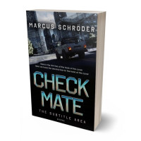 3D view of Premade Apocalyptica Book Cover - Woodsmoke