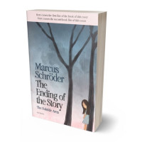 3D view of Premade Children's Book Cover - French Gray