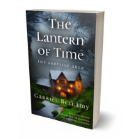 3D view of Premade Fantasy Book Cover - Lunar Green