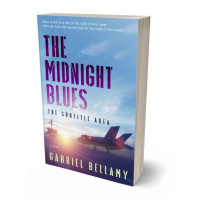 Tablet view of Polo Blue #25990 - Premade Action & Adventure Book Cover