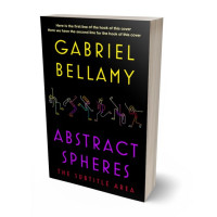 3D view of Premade Music Book Cover - Black