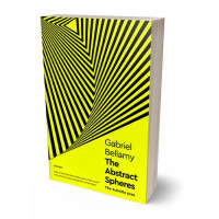 Tablet view of Yellow #26081 - Premade Abstract Book Cover