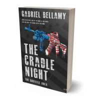 Tablet view of Shark #26270 - Premade Action & Adventure Book Cover | BookCoverZone