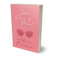 Tablet view of Sea Pink #26519 - Premade Abstract Book Cover