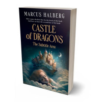 3D view of Premade Surreal Book Cover - Mirage