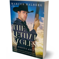 Tablet view of Akaroa #27352 - Premade Action & Adventure Book Cover