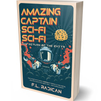 3D view of Elephant #27454 - Premade Science Fiction Book Cover