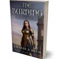 3D view of Thunder #27848 - Premade Fantasy Book Cover