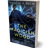 3D view of Premade Fantasy Book Cover - Mirage