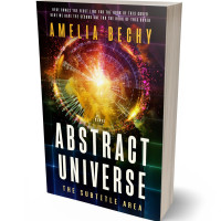 Tablet view of Cocoa Brown #27961 - Premade Abstract Book Cover