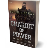 3D view of Premade Apocalyptica Book Cover - Cocoa Brown