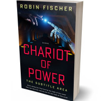 Tablet view of Black #28000 - Premade Science Fiction Book Cover