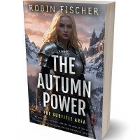 3D view of Premade Fantasy Book Cover - Thunder