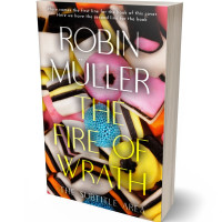 3D view of Quicksand #28337 - Premade Abstract Book Cover