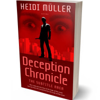 Tablet view of Dark Burgundy #28446 - Premade Mystery & Thriller & Suspense Book Cover