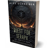 Tablet view of Thunder #28709 - Premade Fantasy Book Cover | BookCoverZone