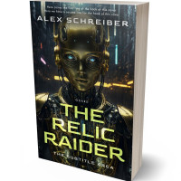 Tablet view of Heavy Metal #28783 - Premade Science Fiction Book Cover