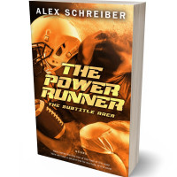 Tablet view of Wood Bark #28839 - Premade Action & Adventure Book Cover