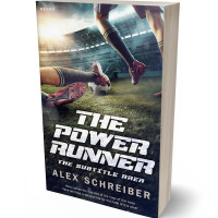 Tablet view of Swirl #28840 - Premade Action & Adventure Book Cover