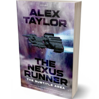 3D view of Rum #28863 - Premade Science Fiction Book Cover