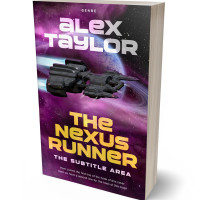 Tablet view of Wine Berry #28864 - Premade Science Fiction Book Cover