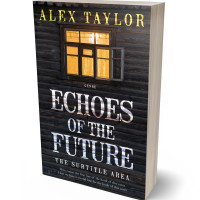 3D view of Premade Literary Fiction Book Cover - Thunder