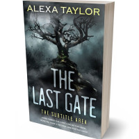 3D view of Outer Space #28968 - Premade Horror Book Cover | BookCoverZone