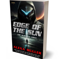 Tablet view of Quicksand #29204 - Premade Science Fiction Book Cover