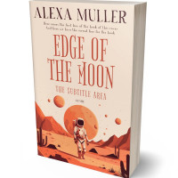 Tablet view of Medium Carmine #29226 - Premade Science Fiction Book Cover