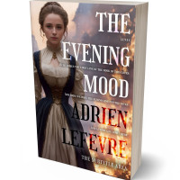 3D view of Premade Romance Book Cover - Woody Brown