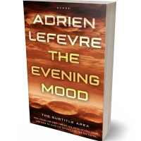 3D view of Premade Science Fiction Book Cover - Paarl