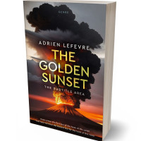 Tablet view of Cocoa Brown #29486 - Premade Action & Adventure Book Cover