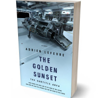 3D view of Regent St Blue #29499 - Premade Apocalyptica Book Cover