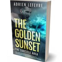 3D view of Limed Spruce #29516 - Premade Action & Adventure Book Cover