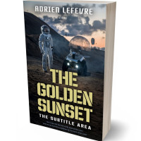 3D view of Premade Science Fiction Book Cover - Yuma