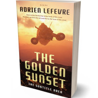 Tablet view of Night Rider #29537 - Premade Science Fiction Book Cover