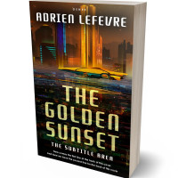 Tablet view of Night Rider #29538 - Premade Travel Book Cover