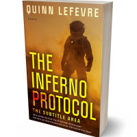 Tablet view of Desert #29551 - Premade Science Fiction Book Cover