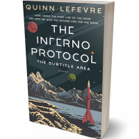 Tablet view of Outer Space #29560 - Premade Apocalyptica Book Cover