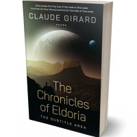 3D view of Heathered Gray #29620 - Premade Science Fiction Book Cover
