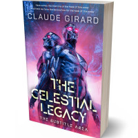 Tablet view of Rhino #29634 - Premade Science Fiction Book Cover