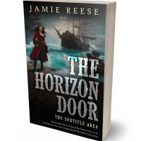 3D view of Premade Historical Book Cover - Outer Space