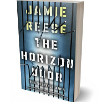 3D view of Premade Mystery & Thriller & Suspense Book Cover - Oxford Blue