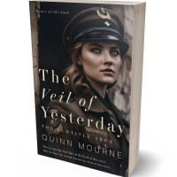 3D view of Premade Historical Book Cover - Dune