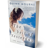 Tablet view of Quill Gray #30065 - Premade Historical Book Cover