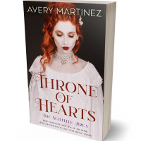 3D view of Premade Romance Book Cover - Swiss Coffee